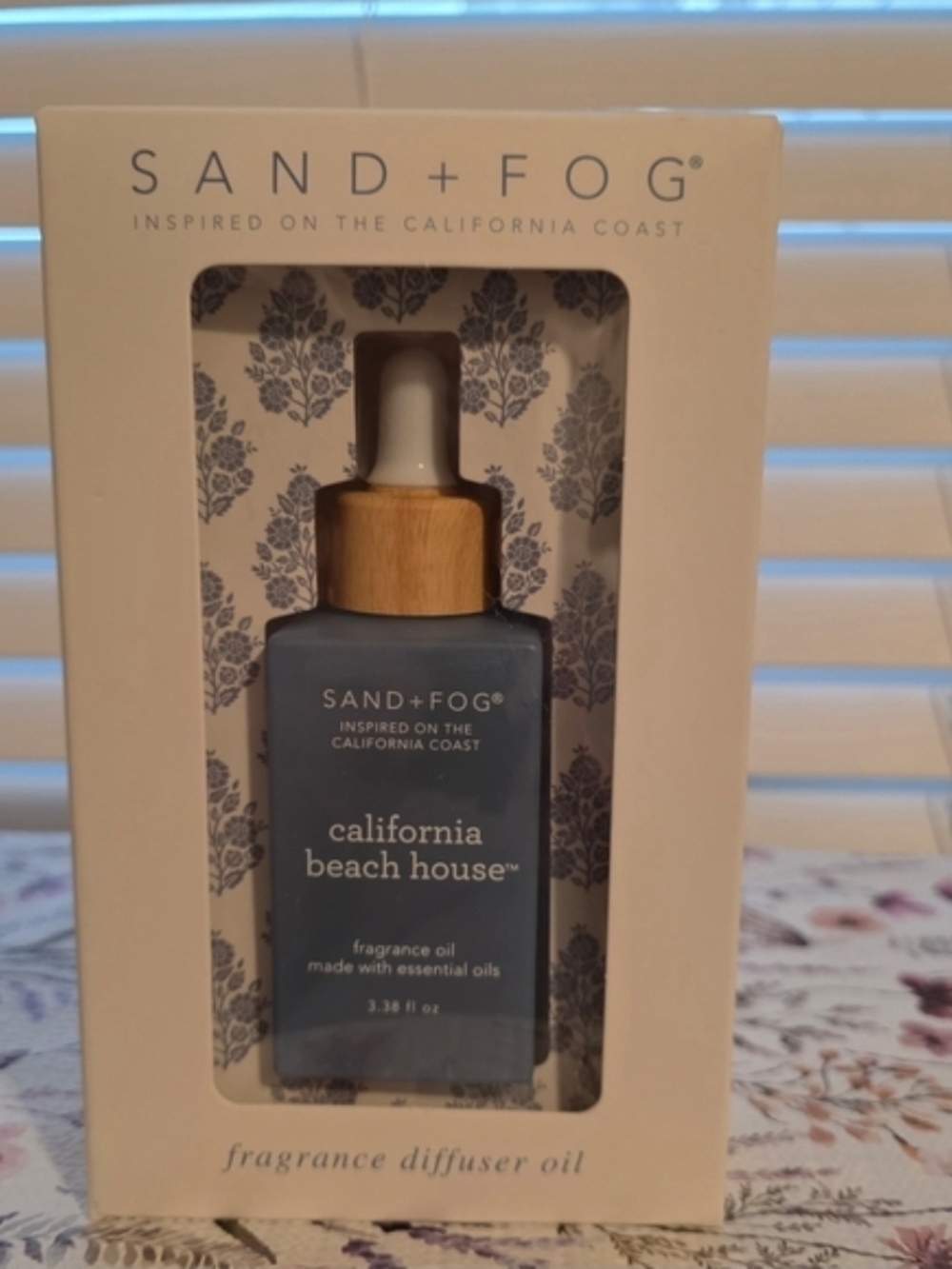 SAND+FOG California Beach House Fragrance Diffuser Oil - Blue